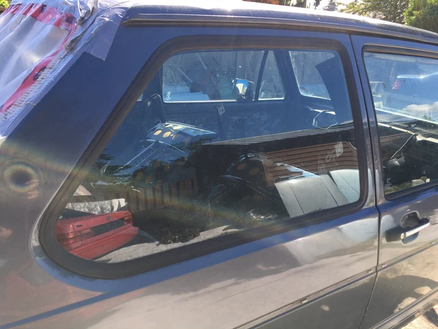 VW MK1 WINDOW Glass Rear Quarter Jetta Rabbit Golf1 75-84 with seal RH ...