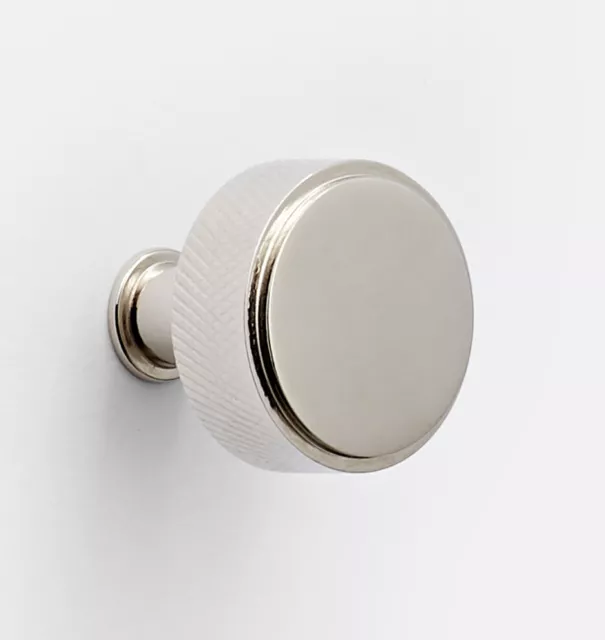 NEW Rejuvenation TRASK CABINET KNOB, Polished Nickel (C2111/Pull)