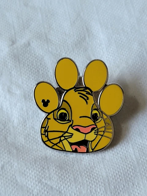 DISNEY HIDDEN MICKEY Simba Pin Lion King Wdw 2017 Character Paw Print ...