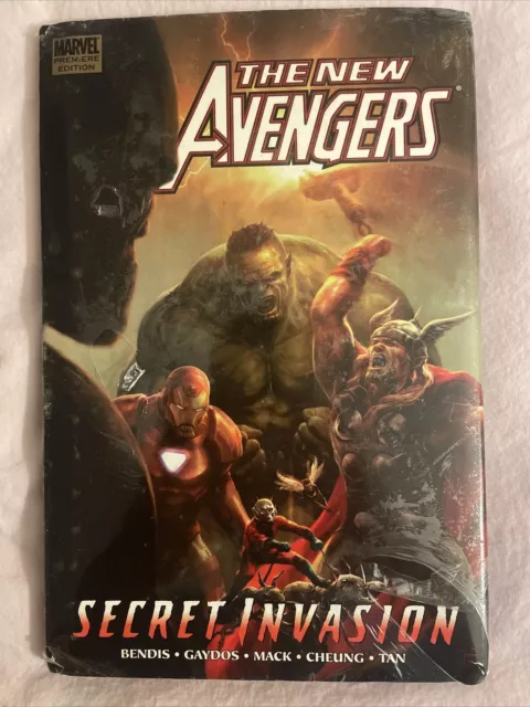 The New Avengers #40 🔑 1St Veranke Skrull Queen Secret Invasion Hc/Dj