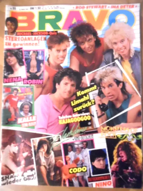 BRAVO 35 - 1983 D Kajas Nena Rod New Order Flash-Dance Ina Deter Agnetha Duran