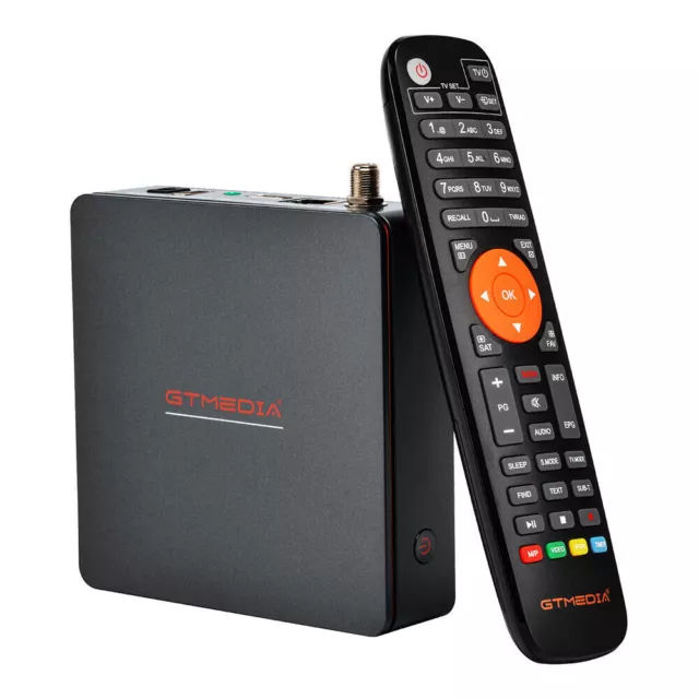 GTMEDIA V9 Prime - HD Receptor de satélite DVB-S/S2/S2X TV Box H.265 Mars Player