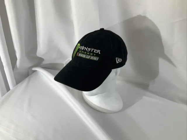 New Era Monster Energy Nascar Cup Series Black Hat Adjustable Fits
