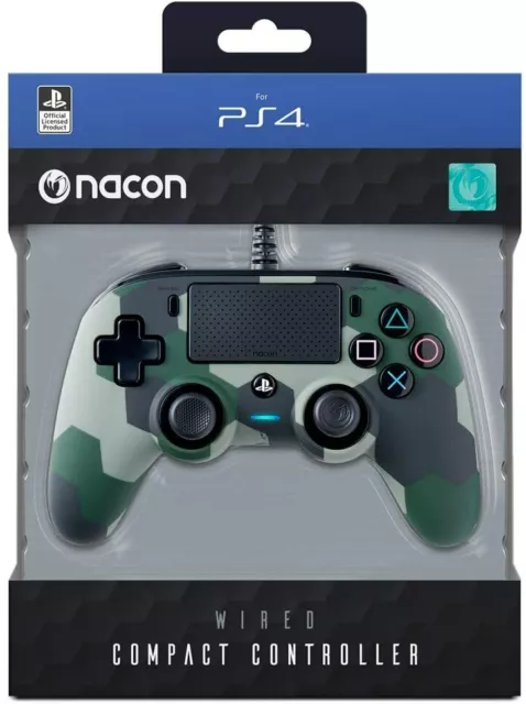 Controller Nacon Wired Ps4 Con Filo Pad Play Station 4 / Pc Mimetico Joypad