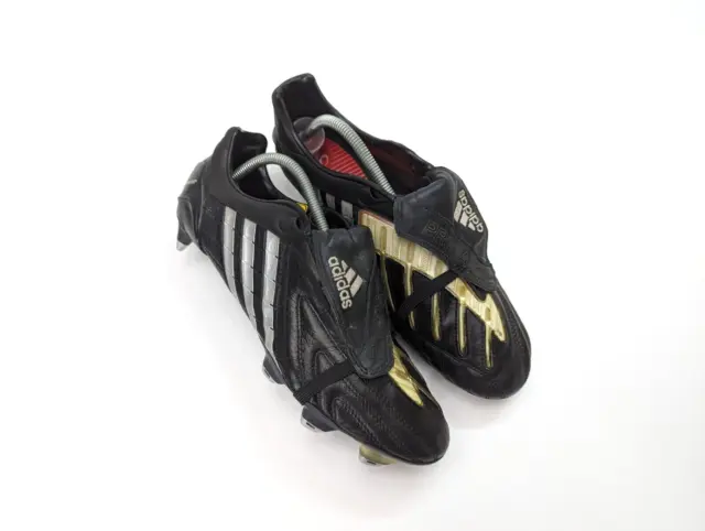 Adidas Predator Powerswerve Blackout Football Boots 2008 UK Size 10.5