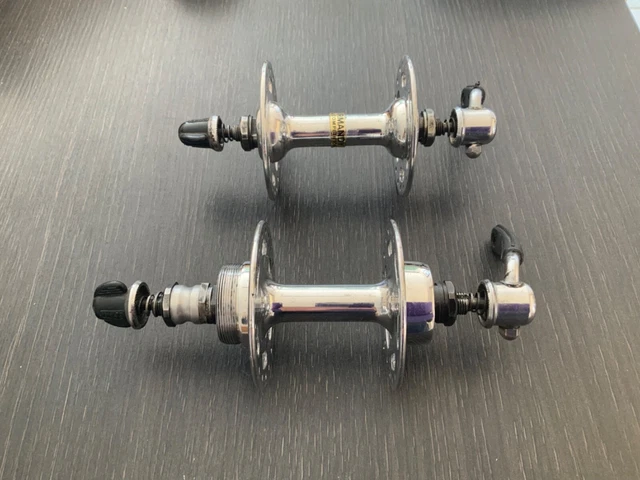 Moyeu Campagnolo Record 1034 36H Low Flange + Serrages Rapides - État Proche Du Neuf, Occasion