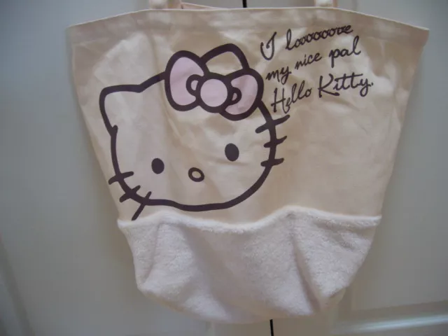 Brand New Hello Kitty Pink Tote Bag From Sanrio Japan