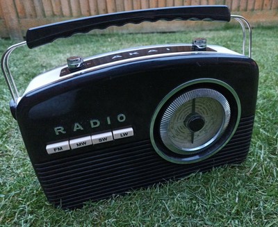 AKAI DAB Radio Retrò AKAI A60016-NO Alimentatore 