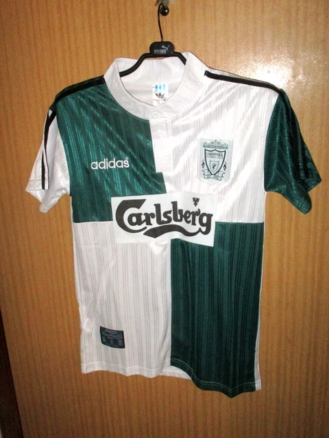 Maillot De Football Rétro Liverpool 1995-1996 - Taille L - Occasion Excellent État