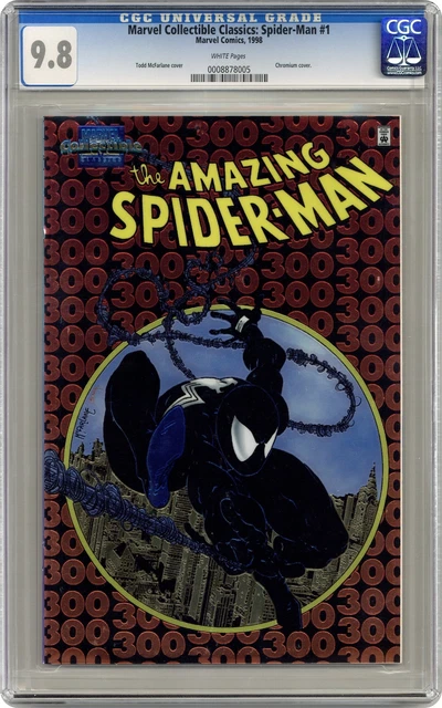Marvel Collectible Classics Amazing Spider-Man #1 CGC 9.8 1998 0008878005