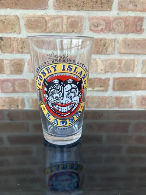 Coney Island Craft Lagers Shmaltz Brewing Company 16 Oz. Pint Beer Glass NY