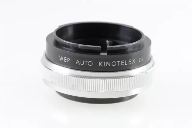 WEP Auto Converter Kinotelex 2x 2 x -- conexión de bayoneta Icarex