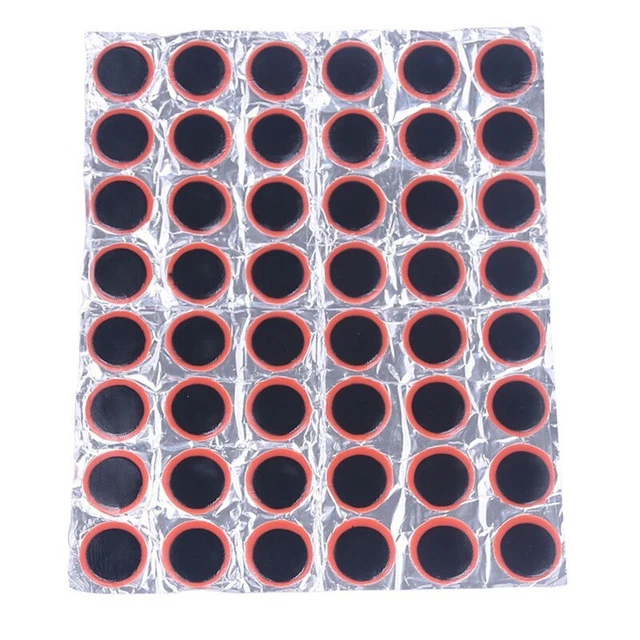 Kit De Réparation Chambre à Air Vélo - 26 Patchs Vulcanisants Pré-glues + Rustines