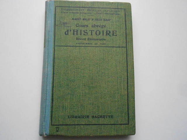 Cours abrégé d'Histoire (Brevet élémentaire)
