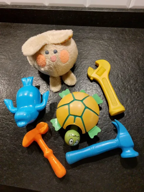 LOT de 6 JOUETS DIVERS pour BEBE  dont 2PLAYSKOOL et 4 autres marques