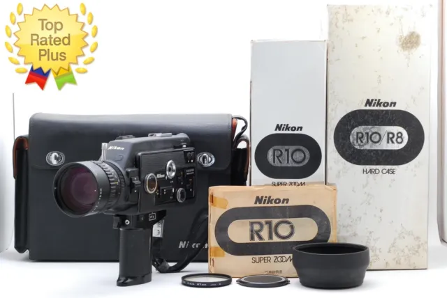 [Near Mint w/Box,Case]Nikon R10 Super 8mm Movie Cinema Film Camera from Japan