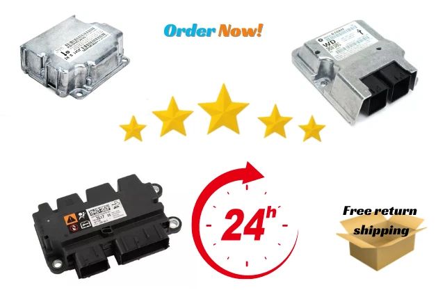 thumbnail image 2 of OEM Toyota SRS Control Module Reset Service – Mail-In, Clear Crash Data & Airbag Light 2 of 6