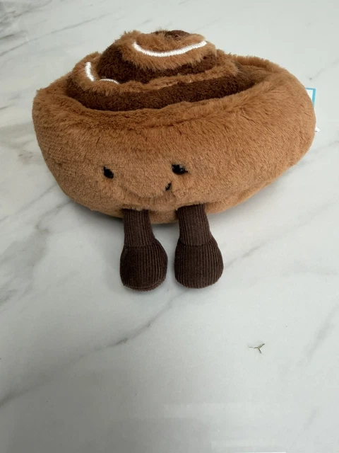 JELLYCAT AMUSEABLES CINNAMON Bun Plush - 8CM BNWT £19.36 - PicClick UK