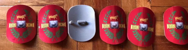 Scudo Romano Playmobil Personalizzato 3D – Bouclier Romain, Römischer Schild Per Romani