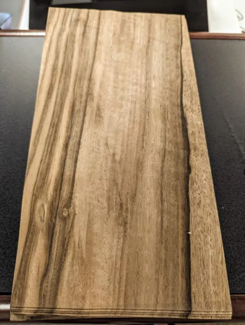 Paldao Figured wood veneer sheet 6" x 12" raw no backing 1/42" thickness sample