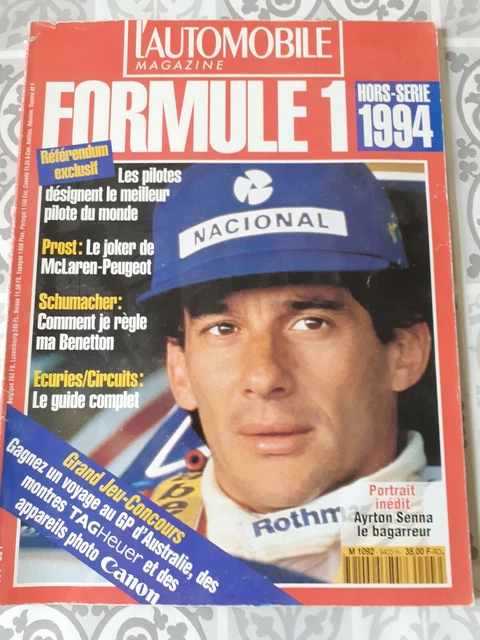 Magazine F1 Grand Prix Xpress 1994 - Senna & Ratzenberger - Édition Japonaise