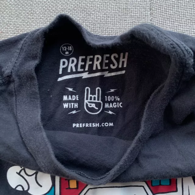 Prefresh Cassette Tape Boys T Shirt 12-18 Months Music graphic 3