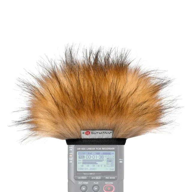 Gutmann Mikrofon Windschutz für Tascam DR-40 / DR-40 V2 / DR-40X FOX