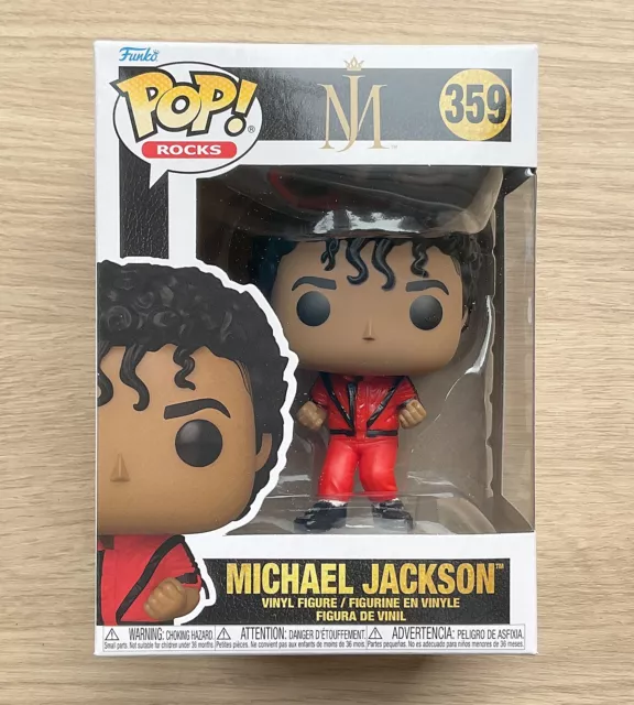 Funko Pop Rocks Michael Jackson Thriller #359 + kostenloser Schutz