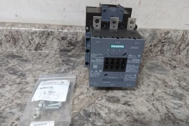 FMX接触器、80 A、3極、600 V、スクリュークランプ端子、コイル:24 VAC