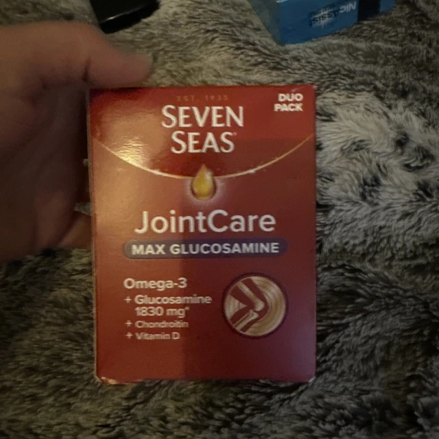 SEVEN SEAS JOINT Care Max Collagen, Omega3 Vitamins 30 Day Duo £14