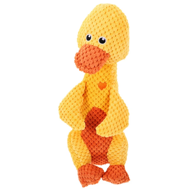 Juguete de peluche chirriante cachorro perro juguetes masticadores agresivos mascota el