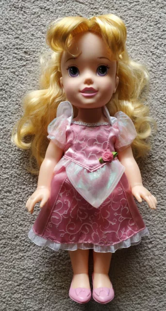 Jakks Pacific My First Disney Princess Toddler Aurora Doll Sleeping Beauty 14"