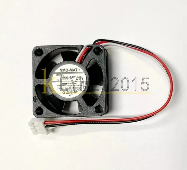 For 1204KL-04W-B59 NMB MAT 30mm x 10mm Fan 12V 0.12A 3 Pin 3 Wire