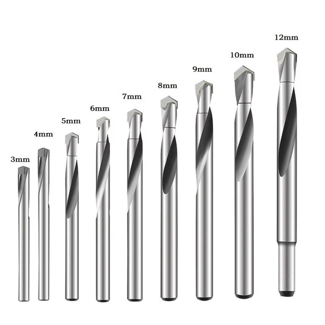 Foret Carbure De Tungstène DIN K45 3.1mm Revêtu AlTiSin - Pour Acier Inoxydable, Acier Trempé (sourcing Map)