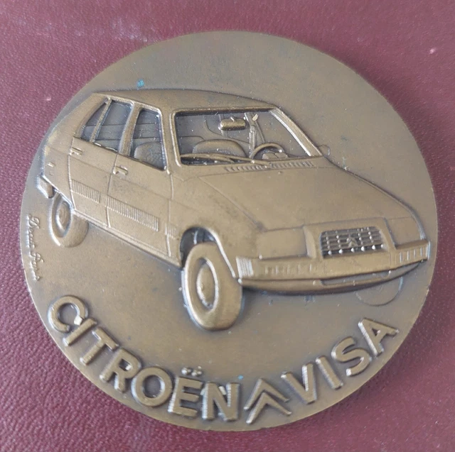 Médaille Peugeot Citroën - 40 Ans De L'unité D'emboutissage 2002, Monnaie De Paris