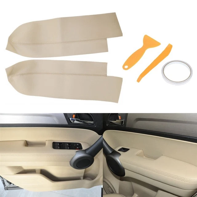 Copertura Bracciolo Porta Auto Per 1 Paia Microfibra Pelle Indurenti Accessori