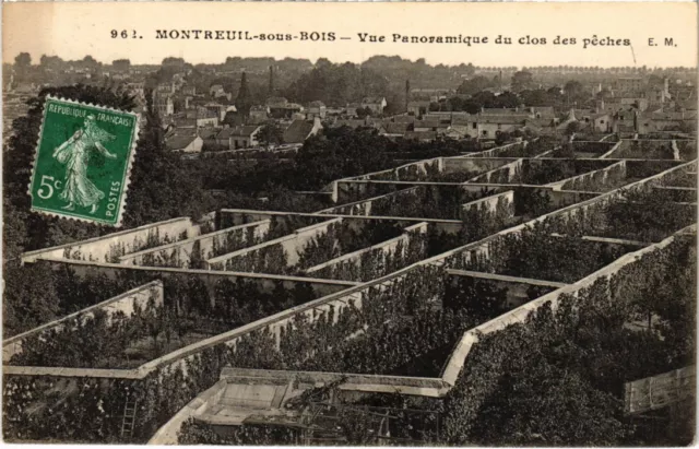 CPA MONTREUIL-sous-BOIS Vue Panoramique du Clos des Peches (1353447)
