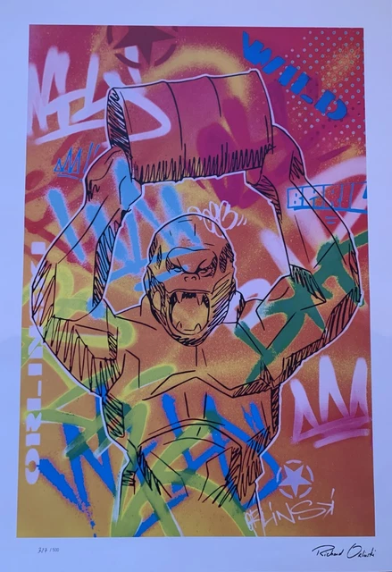 REPRODUCTION ACID WILD Richard Orlinski Signée Et Numérotée EUR 230,00 ...