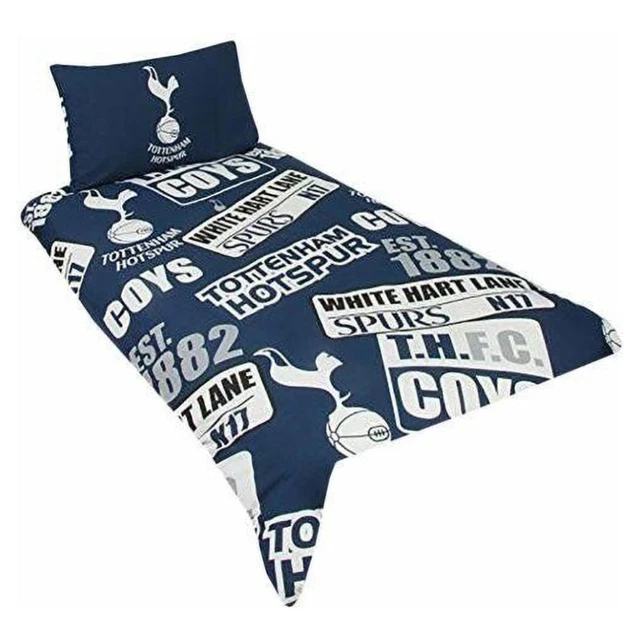 Parche de edredón único de fútbol americano Tottenham FC