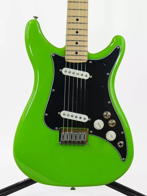 Fender Player Lead II Electric Guitar Neon Green w/Gig Bag from JAPAN