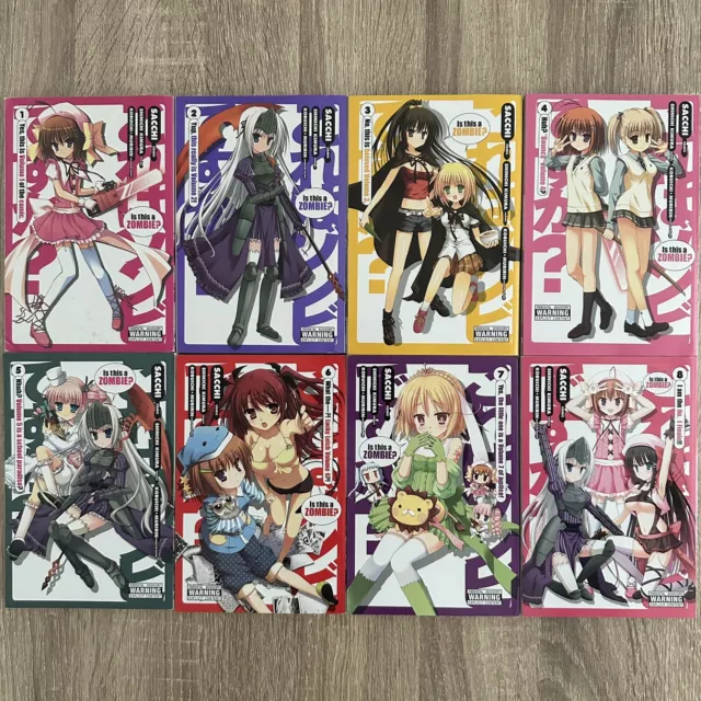 Is This a Zombie?! Complete Set Vol 1 2 3 4 5 6 7 8 Manga English Lot English