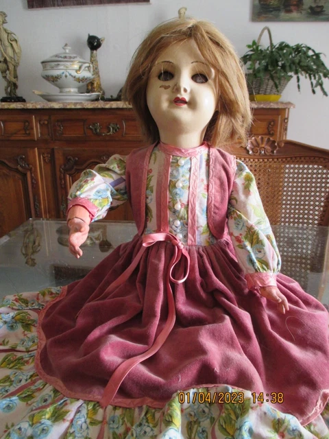 Poupee Ancienne Vintage Sfbj Paris 3 36 Cm Poupee Ancienne Vintage Sfbj Paris 3 36 Cm