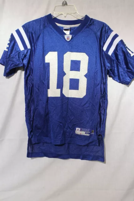 REEBOK Authentic ON FIELD PaytonManning#18 IndianapolisColts Jersey YL 14-16-B19