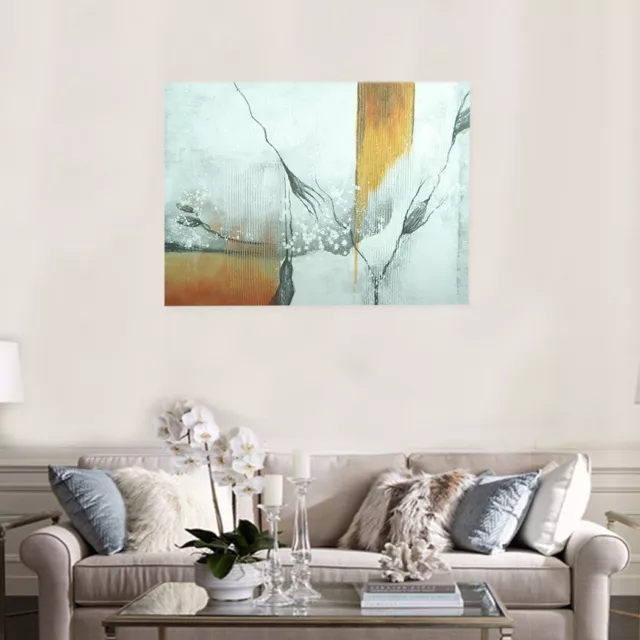 Abstract Hand Painted Oil Painting Stretched Canvas Wall Art Framed 2