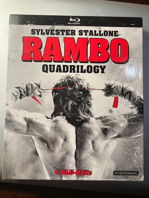 RAMBO QUADRILOGY BOX - 4 Discs (Blu-Ray) *Stallone* EUR 29,00 - PicClick DE