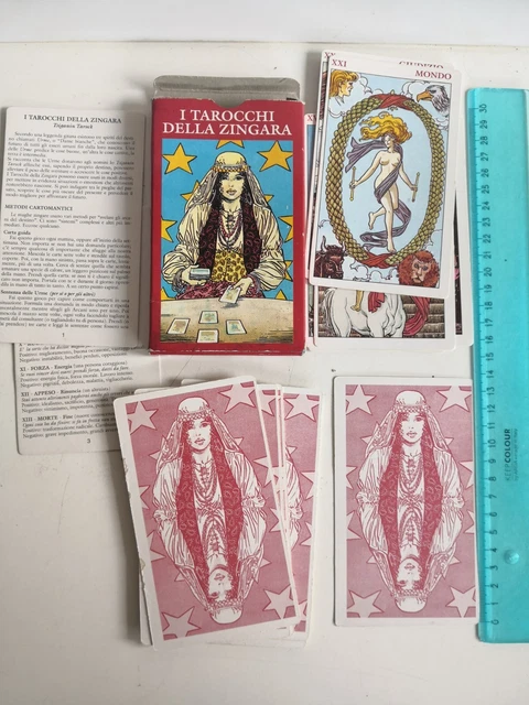 TAROCCHI DELLA ZINGARA 大アルカナ22枚＋指示カード 占い TAROCCHI DELLA ZINGARA 大アルカナ22枚＋指示カード 占い（22