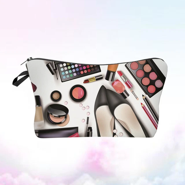 Portable Makeup Bag Organizer Small Cosmetic Travel Pouch Outdoor