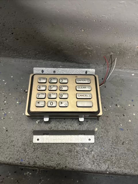 Nautilus Hyosung ATM NH Mini Bank 1520 Gray Keypad Gold EPP 6000K 7128000001