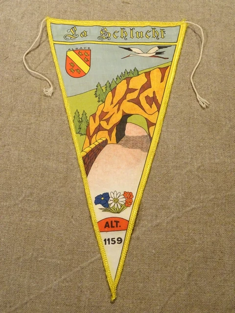 Fanion Vintage SC Graulhet Rugby - Banderin / Pennant Des Années 90