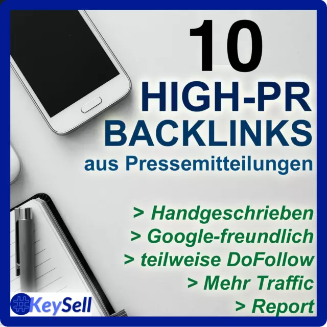 10 deutsche Backlinks aus Presseportalen + Pressemitteilung Erstellung für SEO